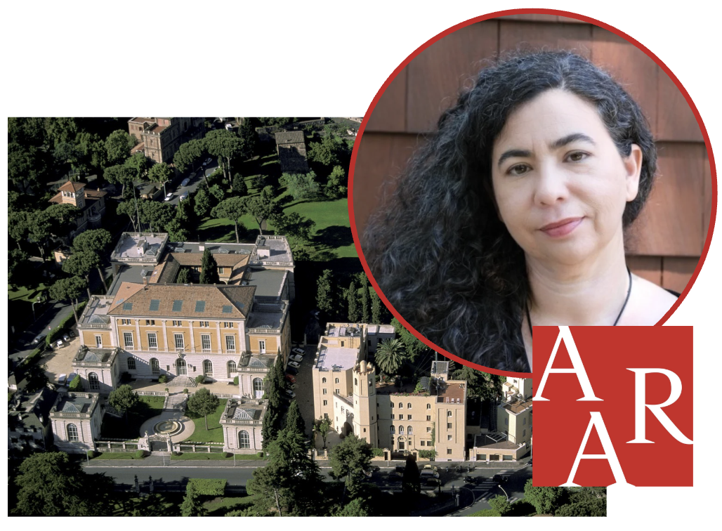 Gretel, AAR logo and aerial picture of the campus
