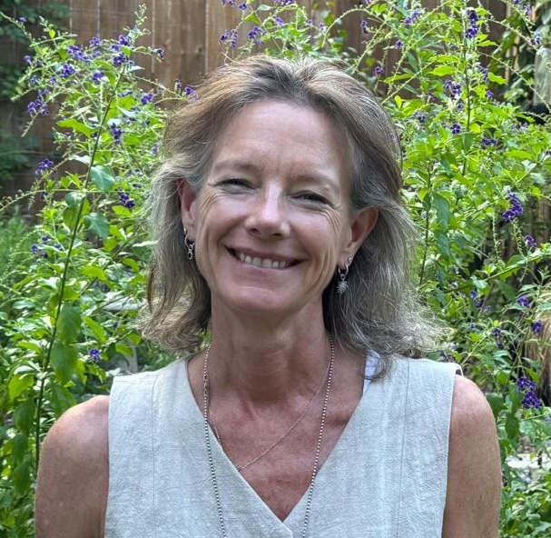 woman standing in garden 