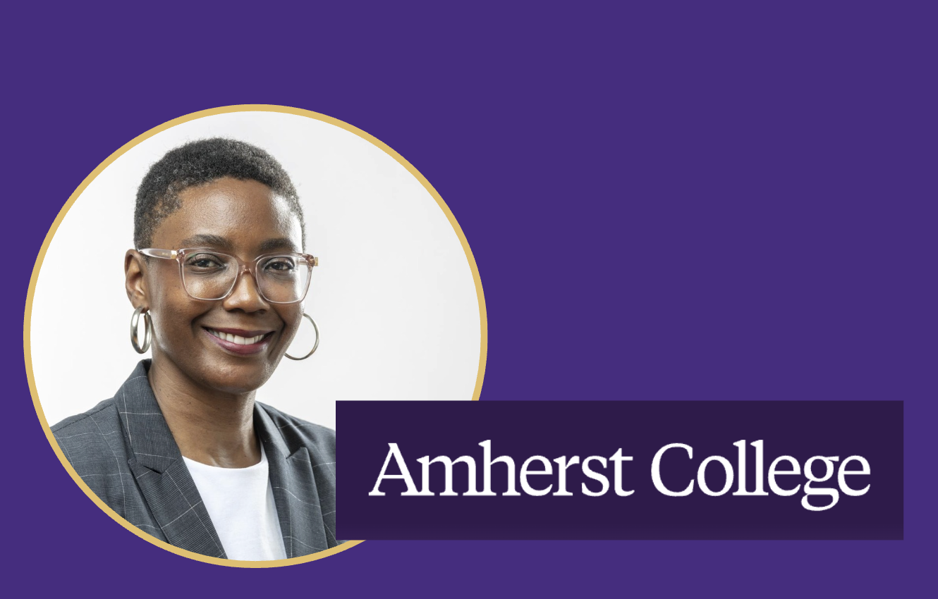 Ito head shot and Amherst logo