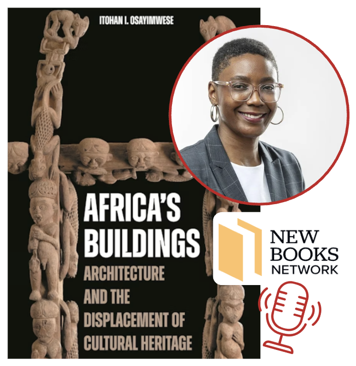 Book cover with Itohan's head shot