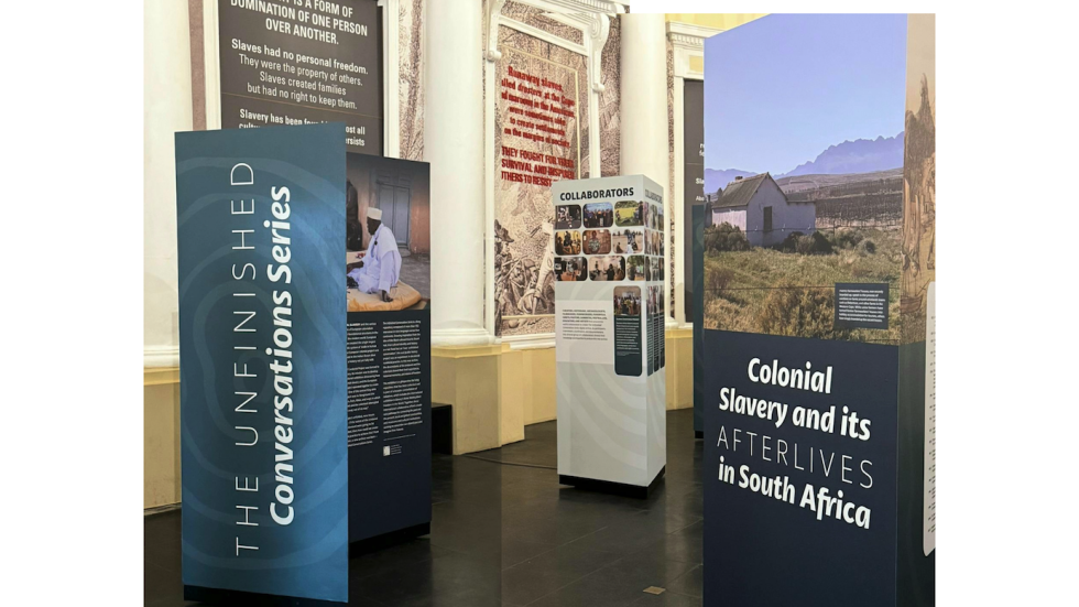 Interior of exhibition